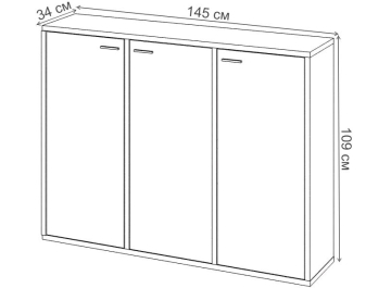Тумба СУ ш3в1+3ФГ ШК