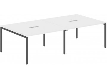 Стол для переговоров Skyland Xten-S XSCT 2714 276,4х140,6х75 белый / антрацит