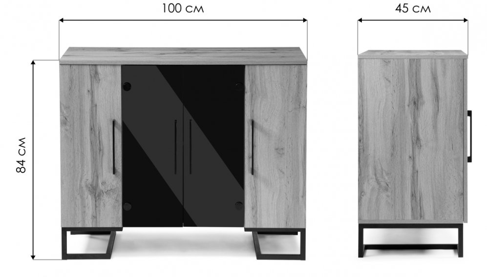 Комод Прия дуб вотан