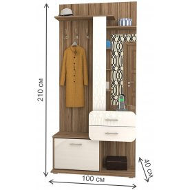 Готовая прихожая Мебелеф-17