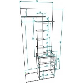 Готовая прихожая Мебелеф – 18