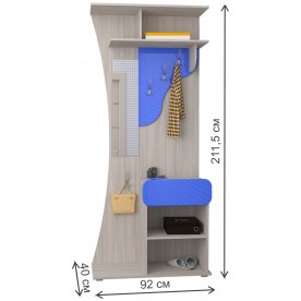 Готовая прихожая Мебелеф-19