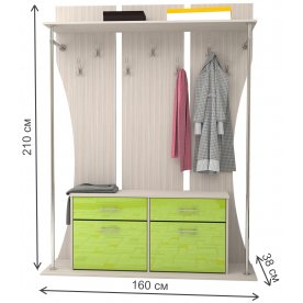 Готовая прихожая Мебелеф-23