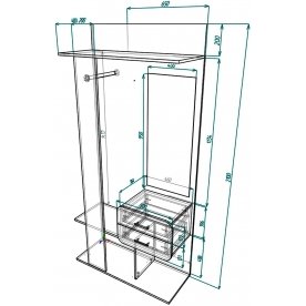 Готовая прихожая Мебелеф – 29