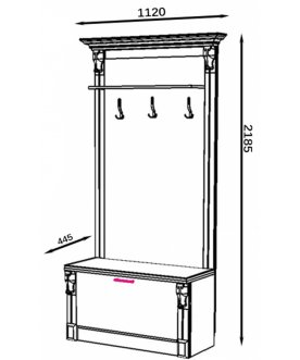 Готовая прихожая Визит-1