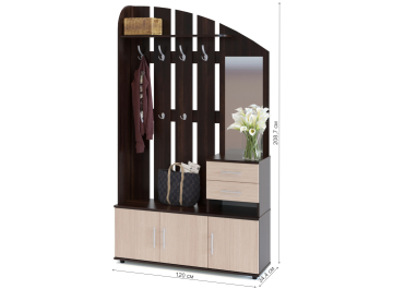 Готовая прихожая ВШ-2.2