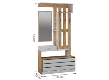 Готовая прихожая Ямайка ЯПЦС-1
