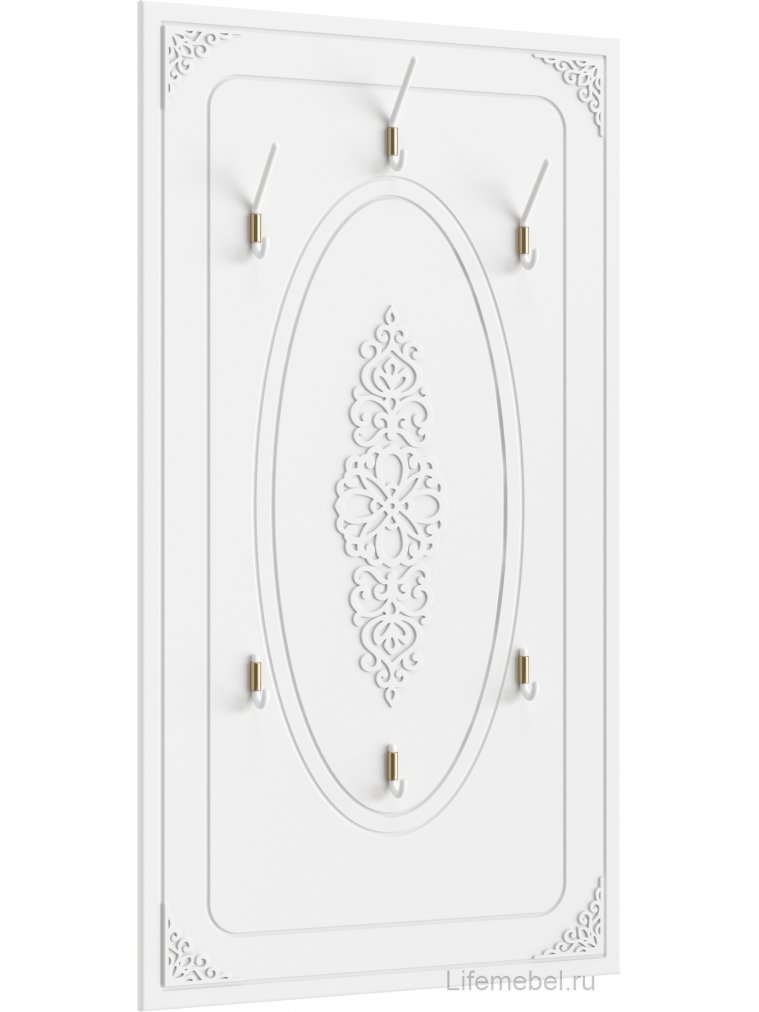 Модульная прихожая Ассоль белое дерево комплектация 6