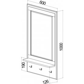 Модульная прихожая ДримСтар комплектация 3