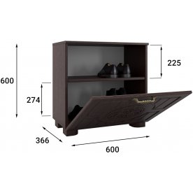 Модульная прихожая Монблан комплектация 5