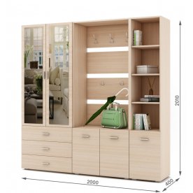 Модульная прихожая Мартин