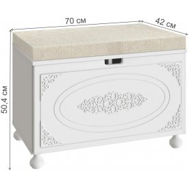 Модульная прихожая Ассоль АС-053 комплектация 7