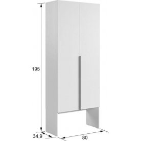 Модульная прихожая Баско К11 комплектация 11