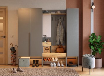 Модульная прихожая Баско К11 комплектация 11