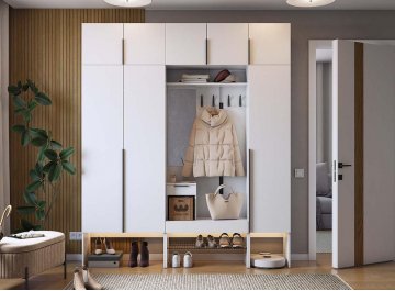 Модульная прихожая Баско К7 комплектация 7