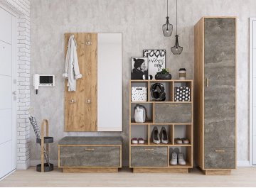 Модульная прихожая Эго комплектация 1