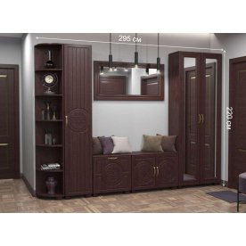 Модульная прихожая Монблан комплектация 1