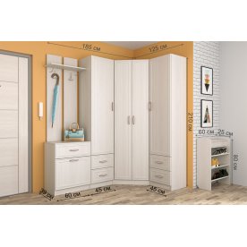 Модульная прихожая Иннэс 6 Рамка