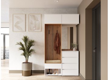 Модульная прихожая Роут комплектация 8