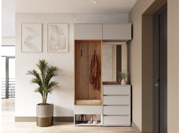 Модульная прихожая Роут комплектация 8