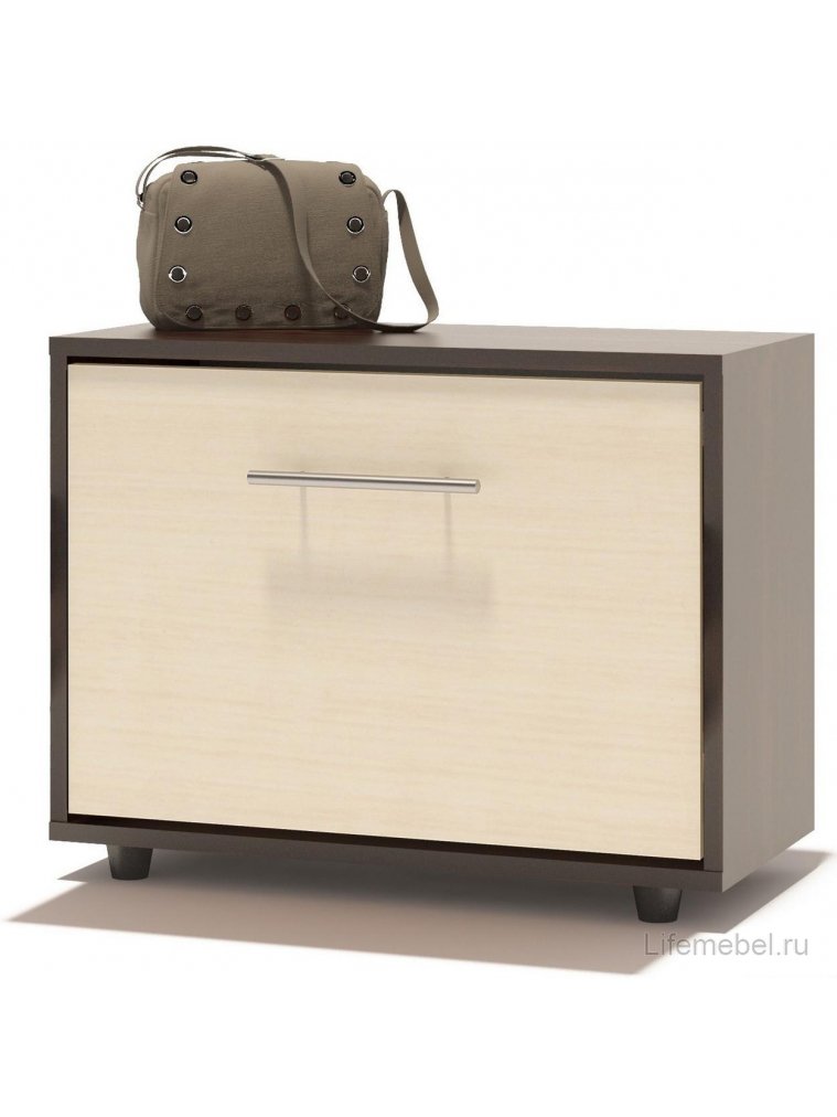 Модульная прихожая ТП-1 + ВШ-5.1 венге / беленый дуб