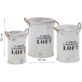 Комплект пуфиков Jackie