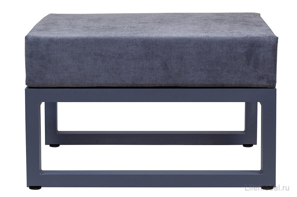 Пуф Capri antracite grey