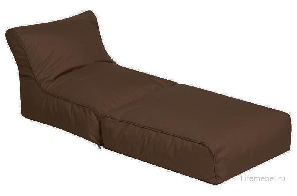 Пуф Раскладной коричневый