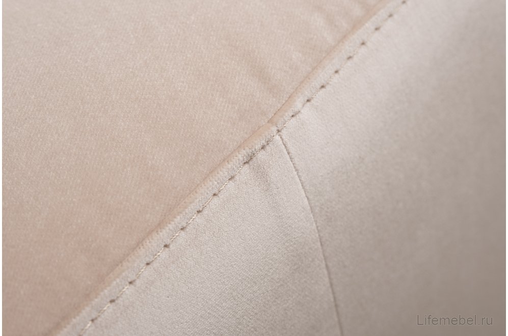 Пуф Марио бежевый / золото