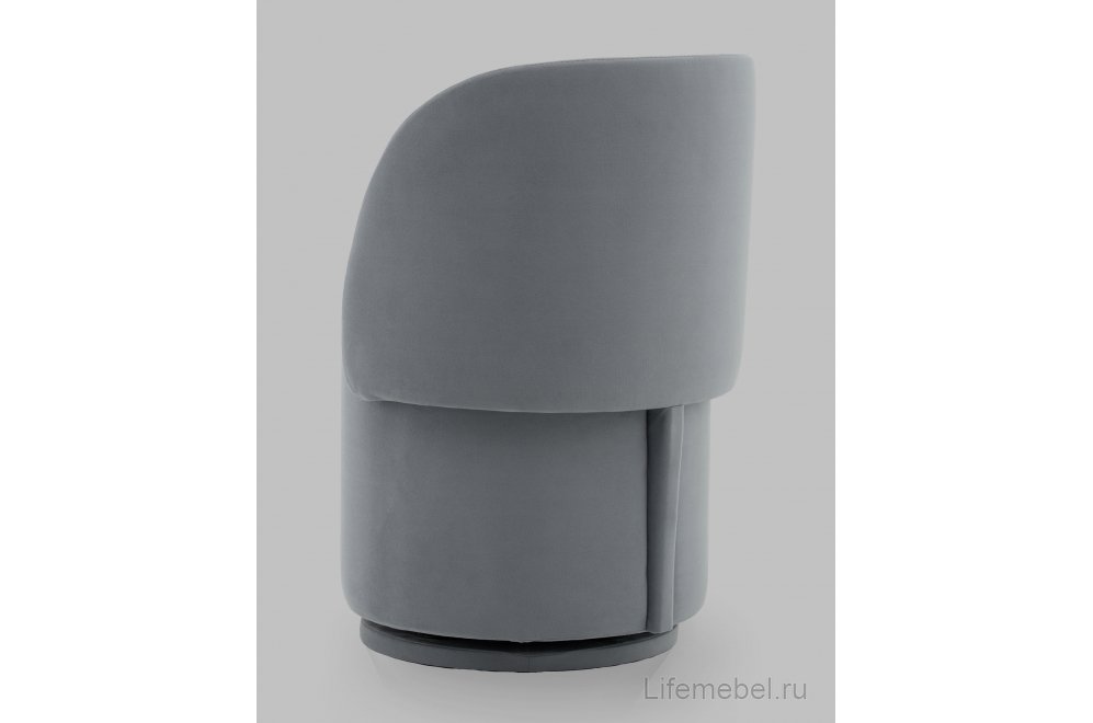 Пуф Нордхилл велюр серый
