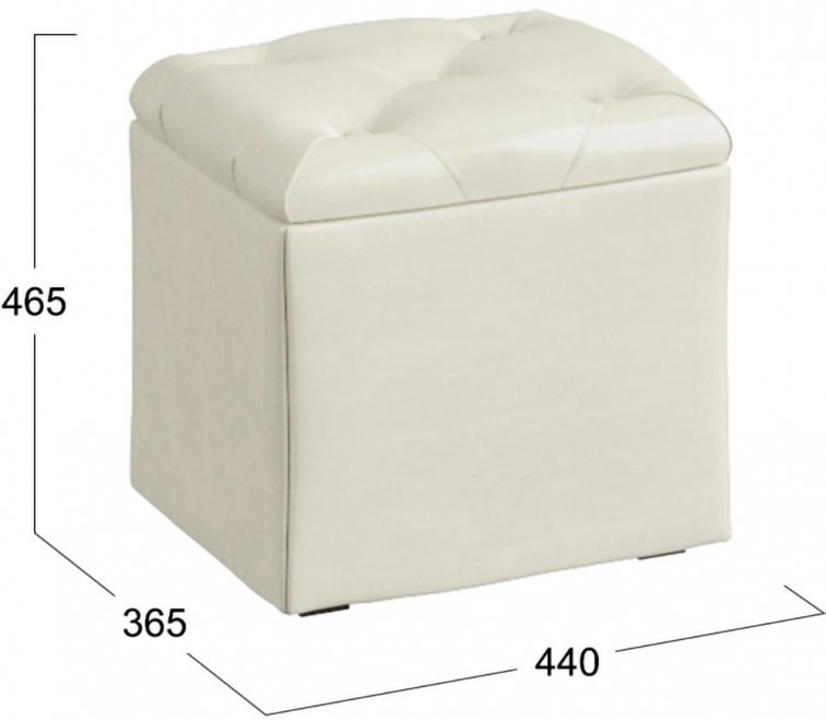 Пуф Тип 4 светлый