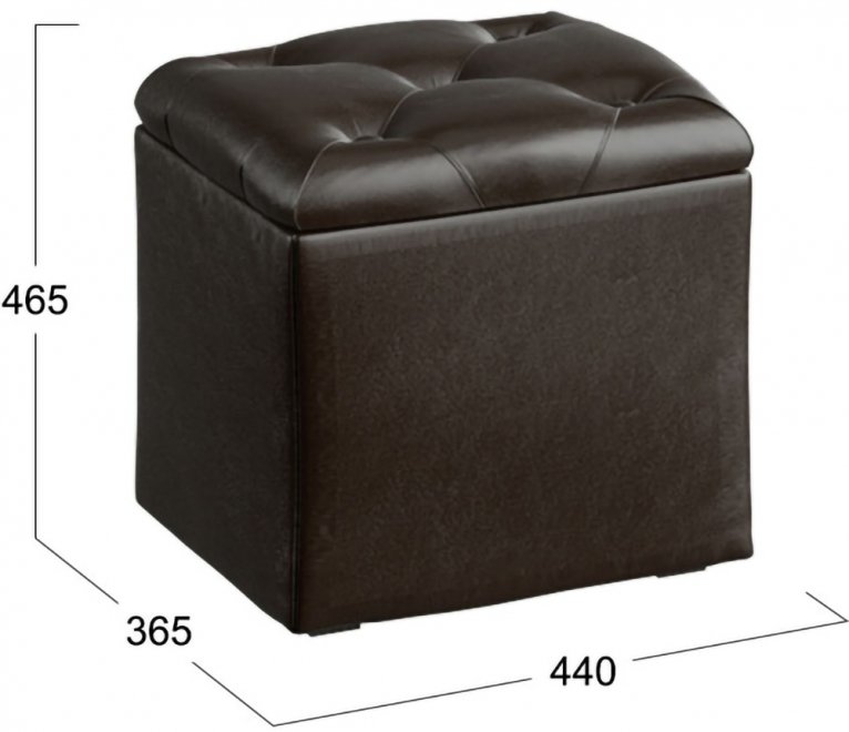 Пуф Тип 4 темный