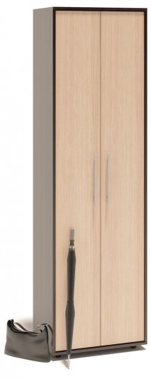 Шкаф ШО-1 венге / беленый дуб