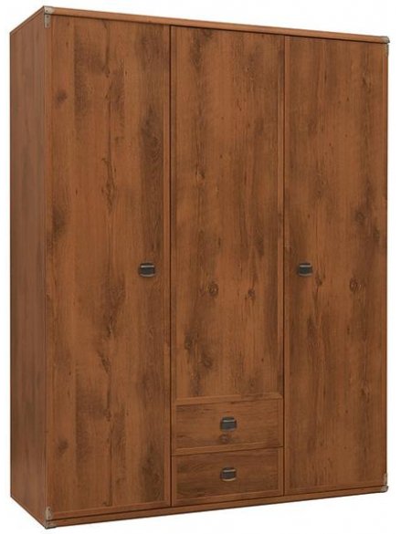 Шкаф трехдверный Индиана JSZF 3D2S дуб саттер