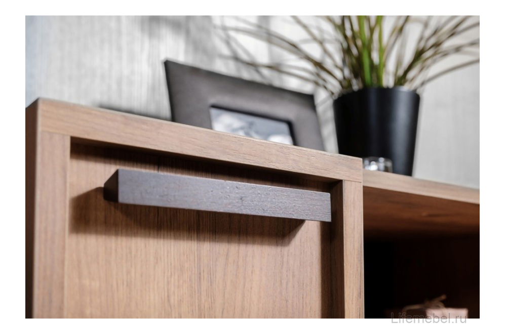 Обувница Nature 89 дуб табачный craft / черная