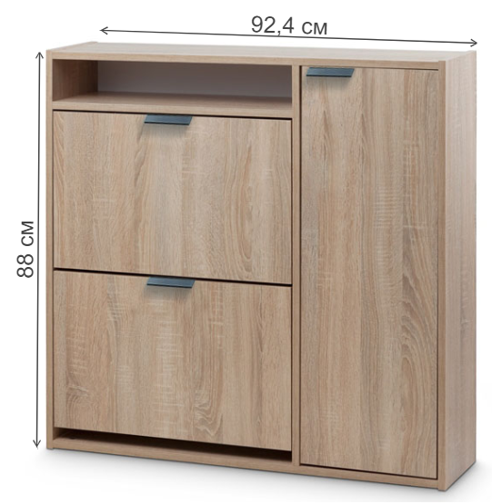 Обувница ШК-2 дуб сонома