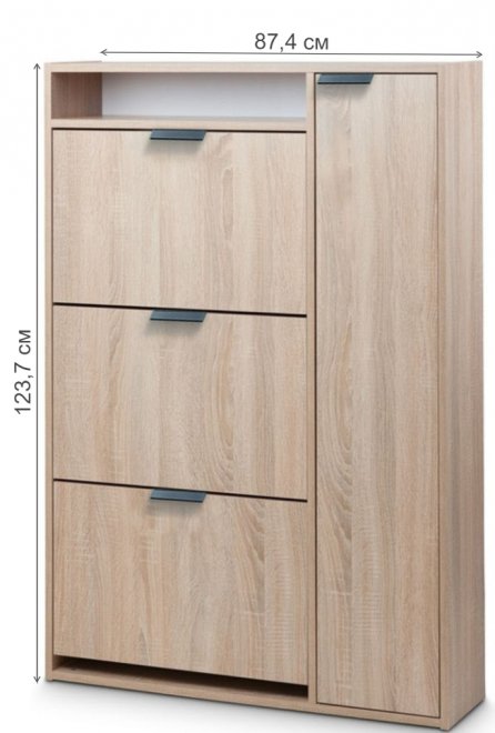 Обувница ШК-3 дуб сонома