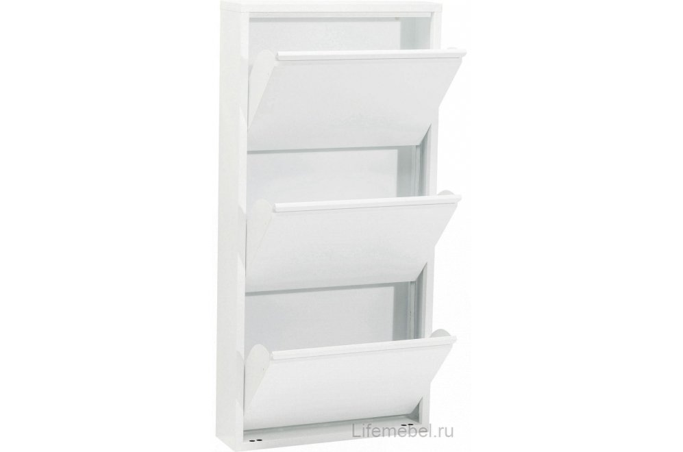 Обувница Caruso белая