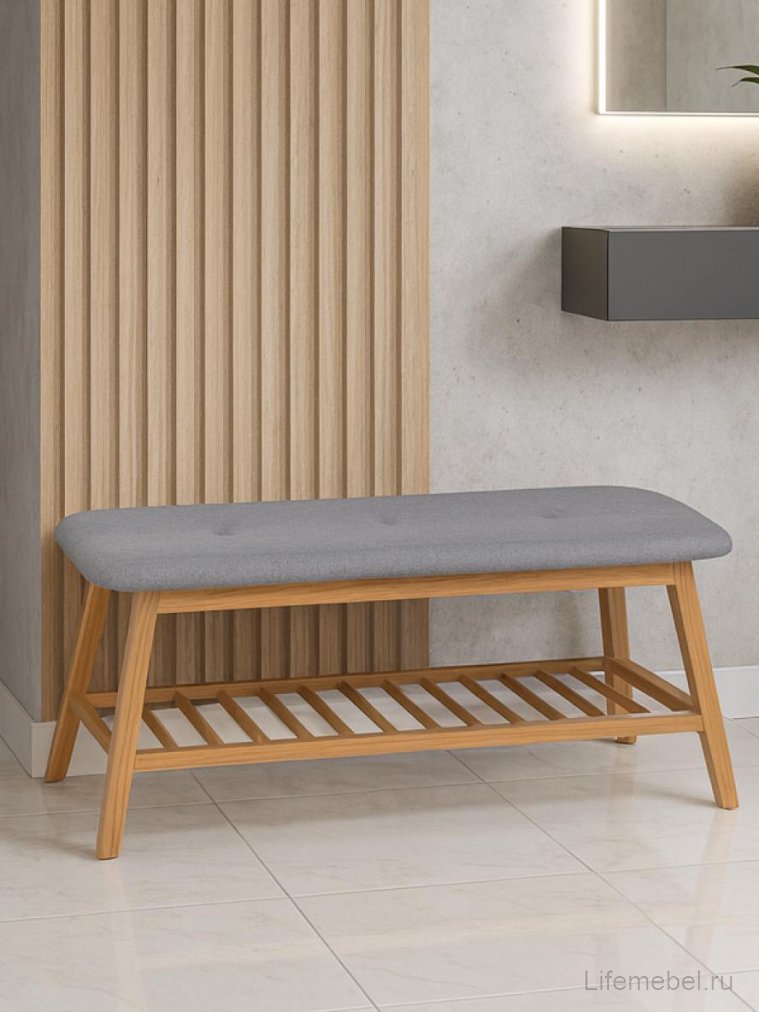 Обувница ST-15 серая