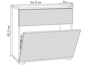 Обувница Октава 16.127