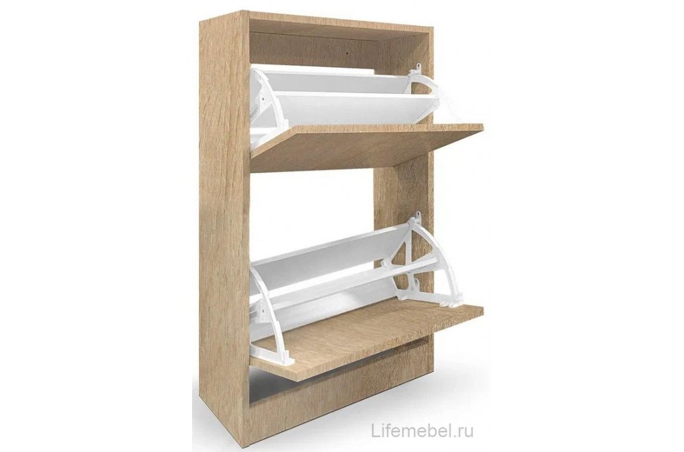 Обувница Шелл 2 дуб сонома