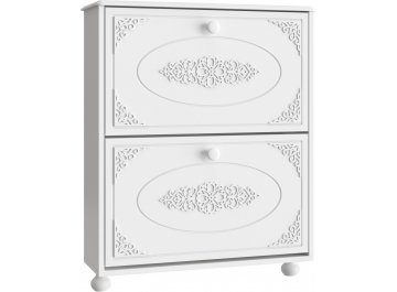 Тумба для обуви Ассоль АС-46 белое дерево