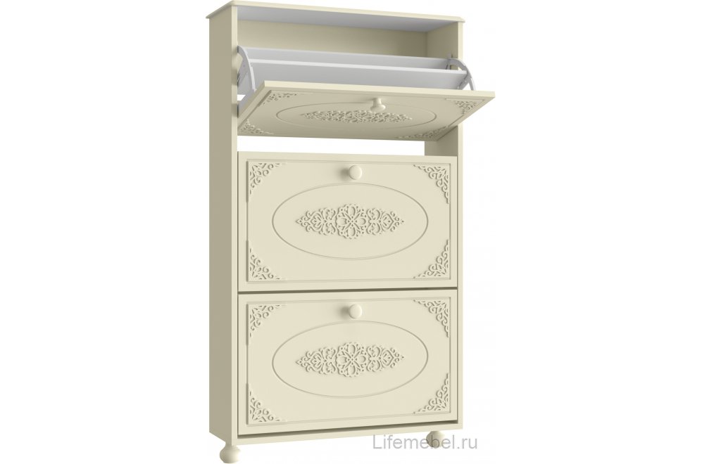 Обувница Ассоль плюс АС-46 ваниль