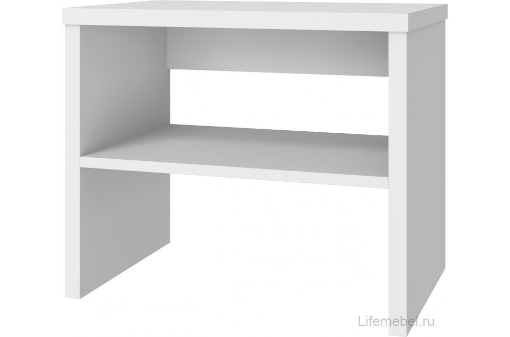 Обувница Т-10 белый структурный (530х441)