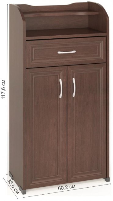 Обувница ТОФ-5 венге