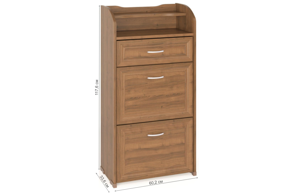 Обувница ТОФ-6 орех