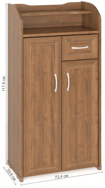 Обувница ТОФ-8 орех