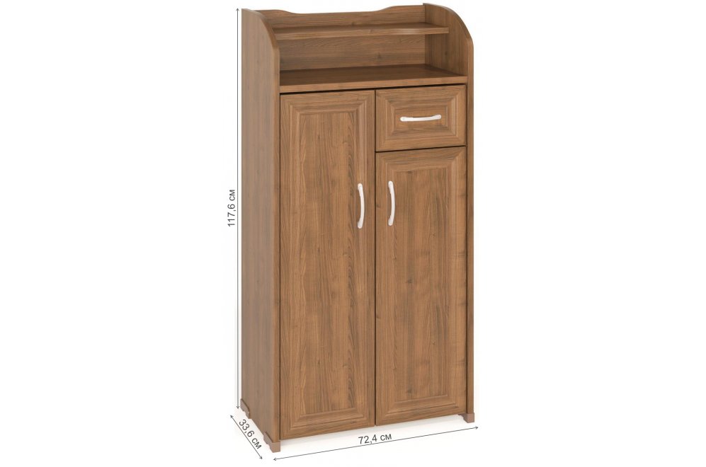 Обувница ТОФ-8 орех