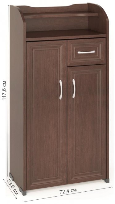 Обувница ТОФ-8 венге