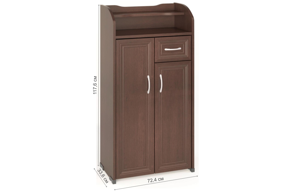 Обувница ТОФ-8 венге